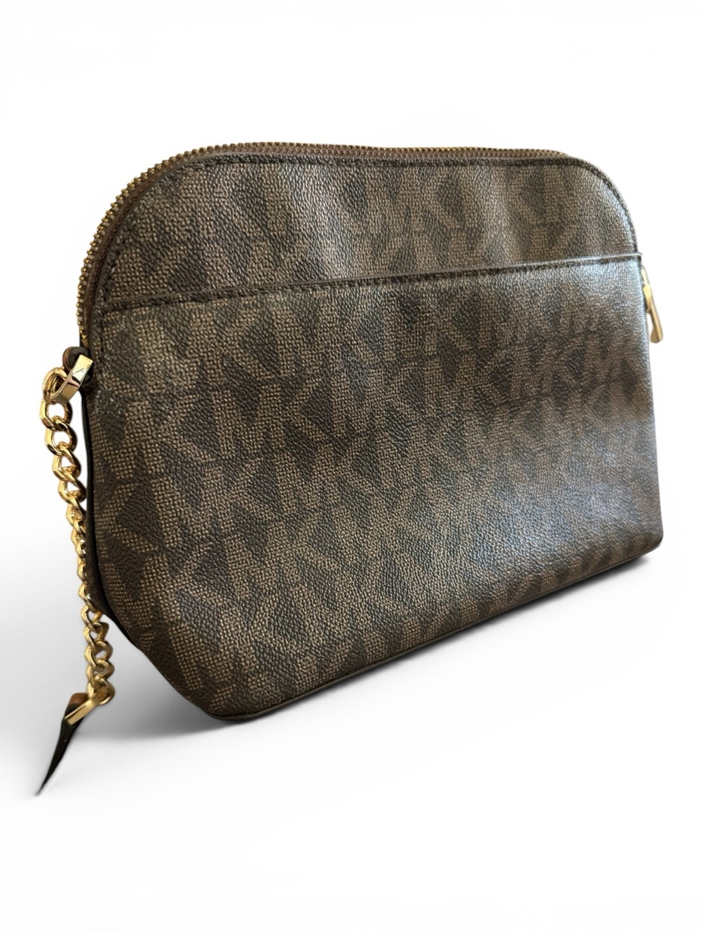 Michael Kors Signature Logo Brown Dome
Crossbody Shoulder Bag Monogram - Picture 3 of 15